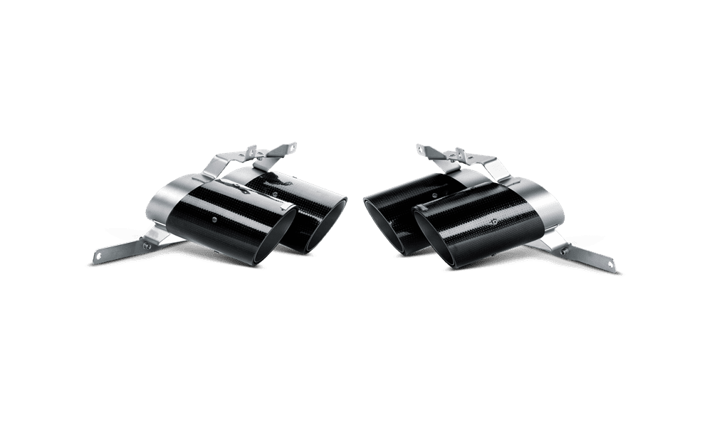 Akrapovic Carbon Titanium Tail Pipe Set for LP550-2 Lamborghini Gallardo Coupe