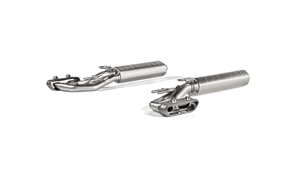 Akrapovic Evolution Line Titanium Cat-Back Exhaust System with Titanium Tail Pipes for W463 Mercedes-Benz G63 AMG