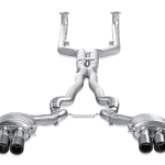 Akrapovic Evolution Line Titanium Exhaust System with Carbon Fiber Tail Pipes for F12 and F13 BMW M6