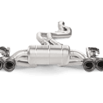 Akrapovic Evolution Line Titanium Exhaust System with Carbon Fiber Tail Pipes for F87 BMW M2