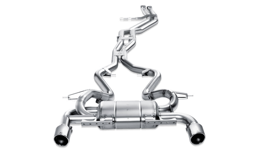 Akrapovic Evolution Line Titanium Exhaust System with Titanium Tail Pipes for E90 and E91 BMW 335i