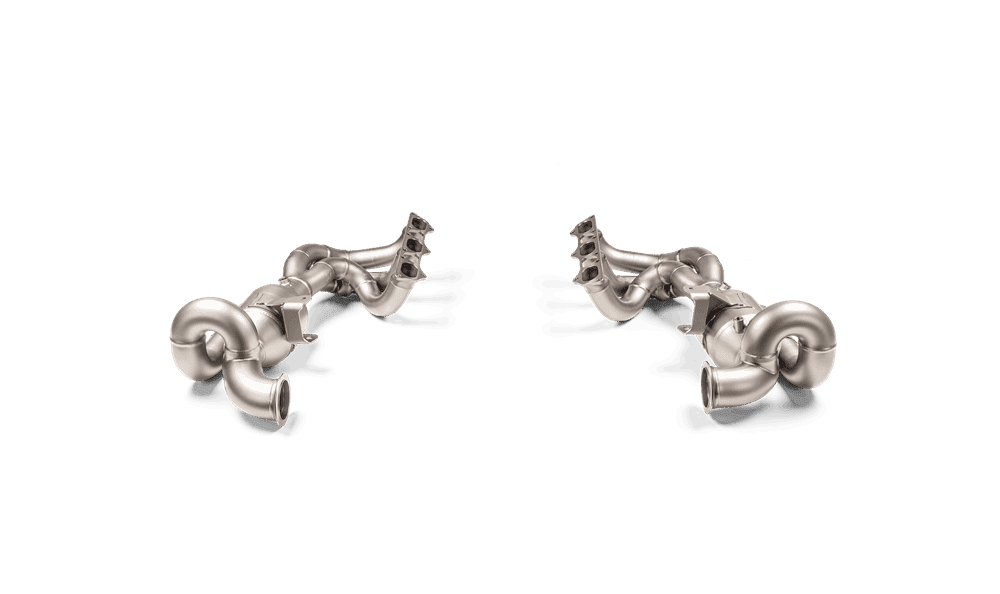 Akrapovic Evolution Titanium Headers for 992 Porsche 911 GT3 and GT3 Touring