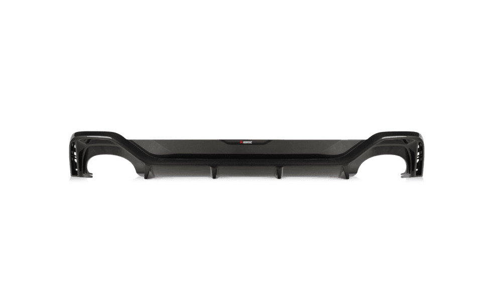Akrapovic High Gloss Carbon Fiber Rear Diffuser for C8 Audi RS6 Avant