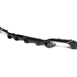 Akrapovic High Gloss Carbon Fiber Rear Diffuser for F98 BMW X4 M and X4 M Competition with OPF, GPF