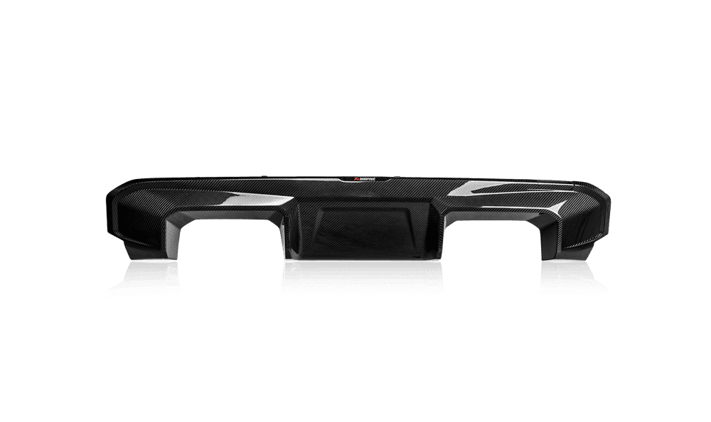 Akrapovic High Gloss Carbon Fiber Rear Diffuser for G80, G82, G83 BMW M3 and M4