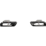 Akrapovic Matte Carbon Fiber Tail Pipe Set for S213, W213 Mercedes-Benz E63 AMG and E63 S AMG