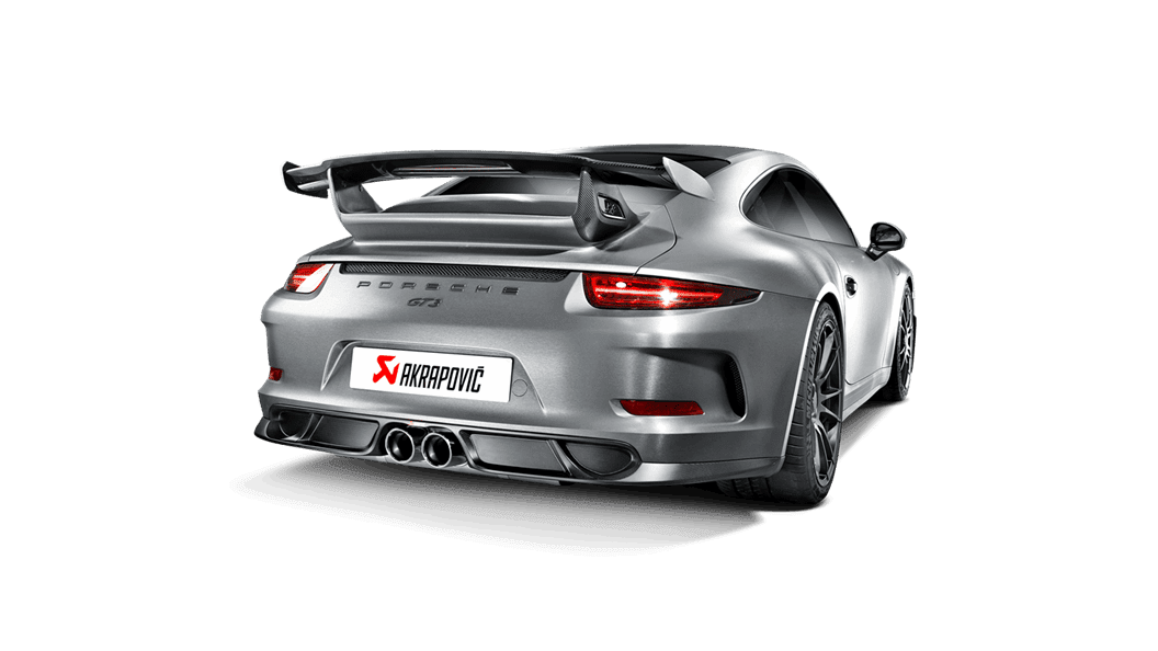 Akrapovic 2018 Porsche GT3 RS (991.2) Slip-On Line (Titanium) (Req. Tips) main image 1