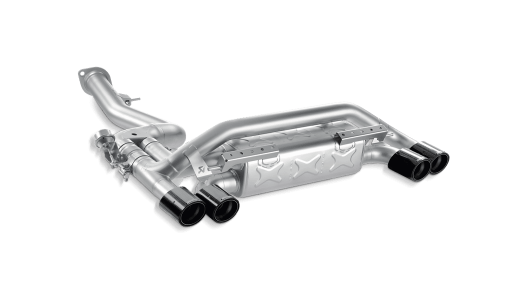 Akrapovic Slip-On Line Titanium Exhaust System for E82 BMW 1 Series M ...