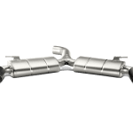 Akrapovic Slip-On Line Titanium Exhaust System with Carbon Fiber Tail Pipes for MK7 Volkswagen Golf GTI
