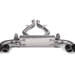 Akrapovic Slip-On Line Titanium Exhaust System with Carbon Titanium Tail Pipes for 952 Alfa Romeo Giulia Quadrifoglio