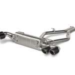 Akrapovic Slip-On Line Titanium Exhaust System with Carbon Titanium Tail Pipes for Alfa Romeo Stelvio Quadrifoglio