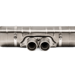 Akrapovic Slip-On Line Titanium Exhaust System with Titanium Tail Pipe for 991.2 Porsche 911 GT3 RS