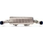 Akrapovic Slip-On Line Titanium Exhaust System with Titanium Tail Pipes for A90 Toyota Supra