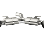 Akrapovic Slip-On Race Line Titanium Exhaust System with Carbon Fiber Tail Pipes for MK7 Volkswagen Golf GTI