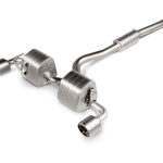 Akrapovic Slip-On Race Line Titanium Exhaust System with Titanium Tail Pipes for XP210 Toyota GR Yaris