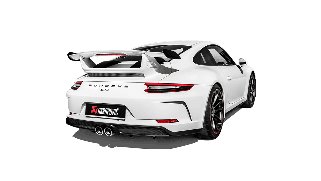 Akrapovic 2018 Porsche 911 GT3 RS (991.2) Tail Pipe Set (Titanium)