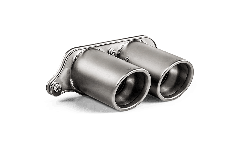 Akrapovic Titanium Tail Pipe Set for 991.2 Porsche 911 GT3 RS