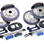 Endless Racing MONO4 / Racing MONO4R Front & Rear Performance Brake System with 2 PC Rotors for Mitsubishi Lancer Evolution X