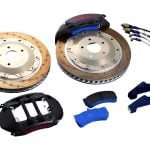 Endless Racing MONO6R Light Weight Rear Performance Brake System w/ 3 PC Rotors for R35 Nissan GT-R