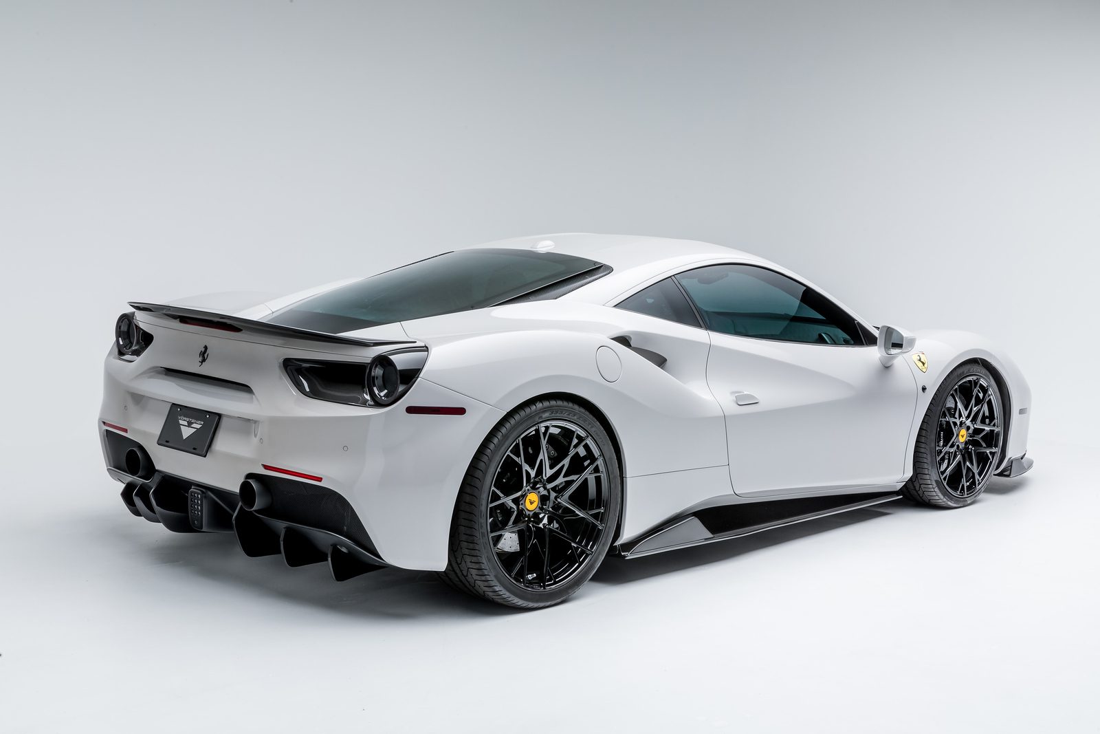 Vorsteiner Diavolo Aero Carbon Fiber Rear Diffuser Fin for Ferrari 488 ...