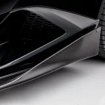 Vorsteiner Mondiale Edizione Carbon Fiber Aero Side Blades for LP 610-4 Lamborghini Huracan Carbon Details, Installed
