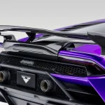 Vorsteiner Monza Edizione Carbon Fiber Aero Rear Wing with Integrated Decklid for Lamborghini Huracan Evo Installed