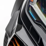 Vorsteiner Rampante Edizione Aero Carbon Fiber Canard for Lamborghini Urus Carbon Details, Installed