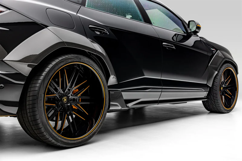 Vorsteiner Rampante Edizione Aero Carbon Fiber Fender Flare for Lamborghini Urus Installed