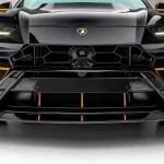 Vorsteiner Rampante Edizione Aero Carbon Fiber Front Spoiler for Lamborghini Urus Installed