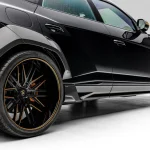 Vorsteiner Rampante Edizione Aero Carbon Fiber Side Blade for Lamborghini Urus Installed