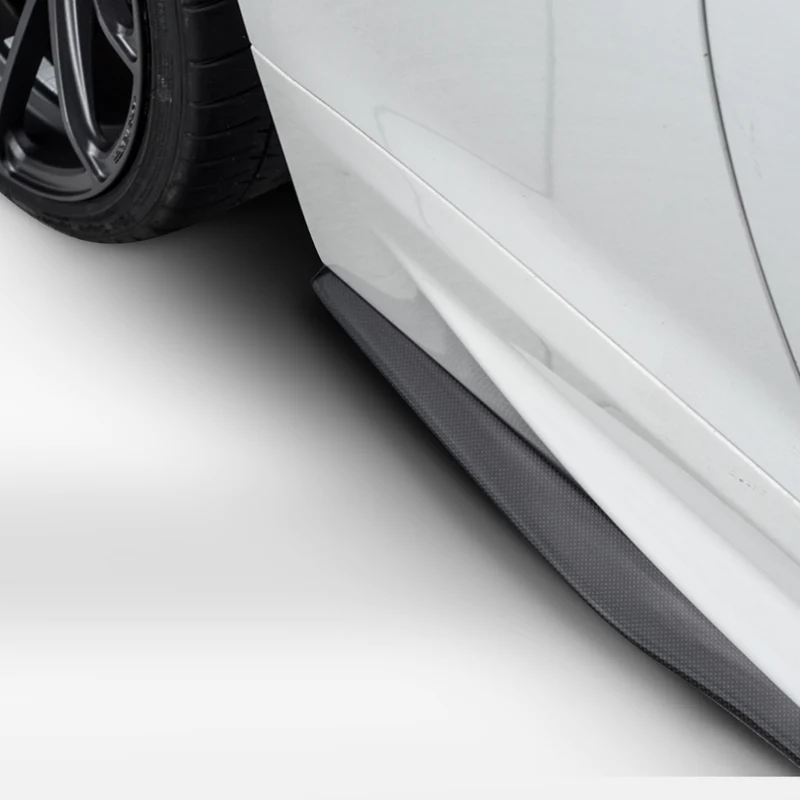 Vorsteiner VRS Carbon Fiber Aero Performance Side Blades for F12 BMW M6 Carbon Details, Installed