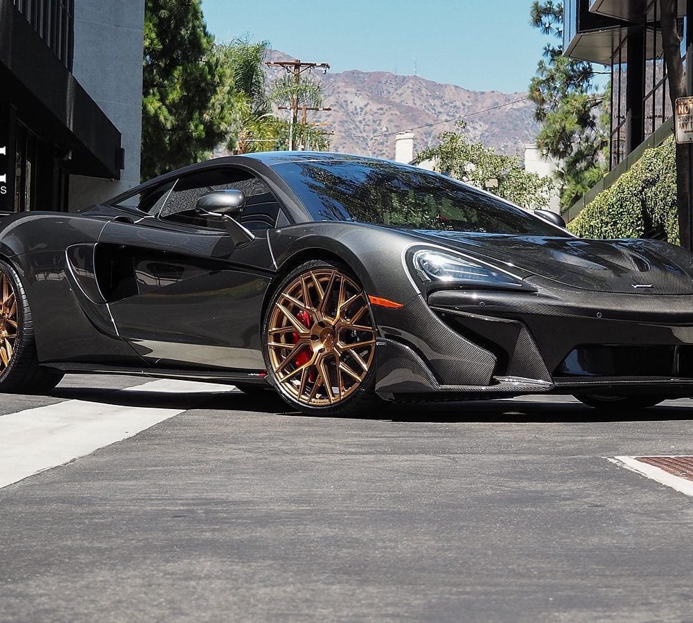 Vorsteiner VX Aero Front Bumper w/ Carbon Fiber Front Splitter for