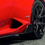 Vorsteiner Verona Edizione Carbon Fiber Aero Side Blades for LP 610-4 Lamborghini Huracan Installed
