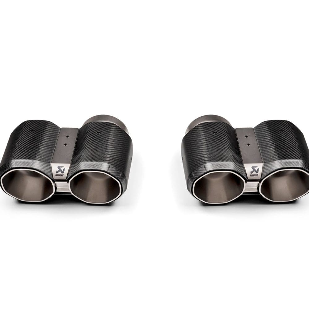 Akrapovic Carbon & Titanium Octagonal Tailpipes for G8x BMW M3 | M4