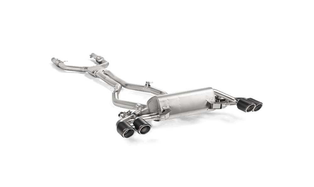 Akrapovic Evolution Titanium Link Pipe Set for 952 Alfa Romeo Giulia Quadrifoglio