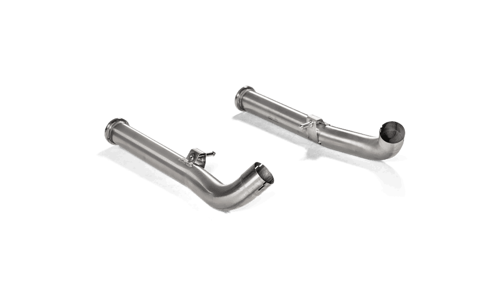 Akrapovic Front Link Pipe Set for W463 Mercedes-Benz G63 AMG with OPF, GPF