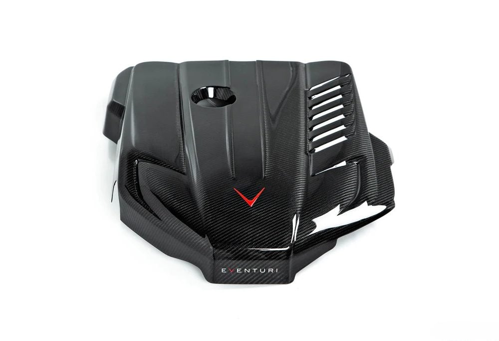 Eventuri Black Carbon Engine Cover for A90 Toyota GR Supra