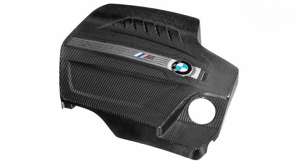 Eventuri Black Carbon Engine Cover for F87 BMW M2