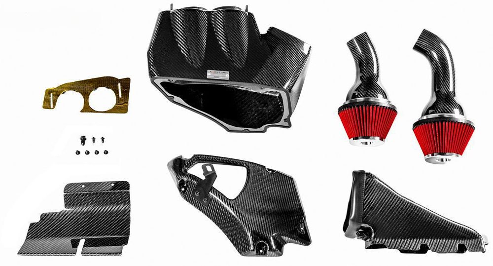 Eventuri Black Carbon Intake System for C7 Audi RS6 and RS7