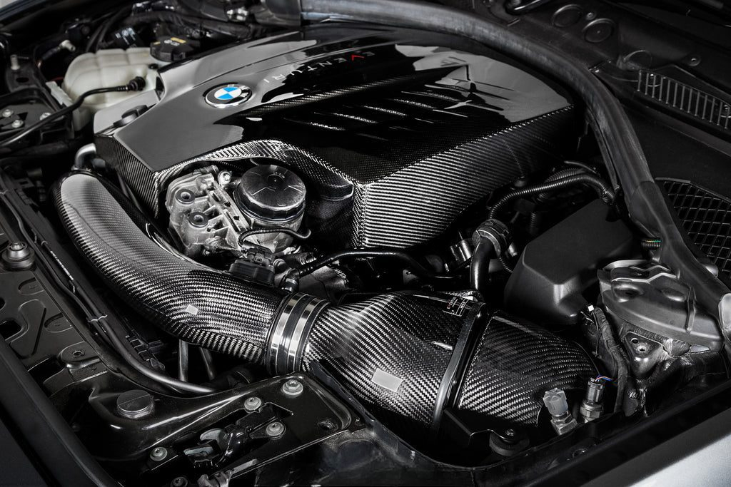 Eventuri Black Carbon Intake System for F Chassis BMW 335i &frasl; 435i &frasl; M135i &frasl;  M235i &frasl; M2 [EVE-N55V2-CF-INT]
