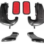 Eventuri Black Carbon Fiber Intake System with 62mm Turbo Inlet for W205 Mercedes-Benz C63 AMG