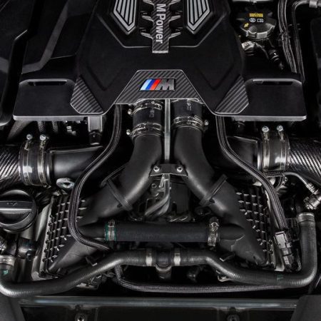 Eventuri Black Carbon Fiber Intake System w/ Shrouds for F90 Chassis ...