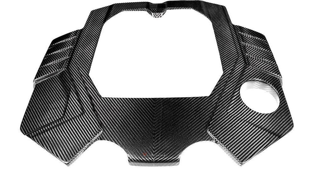 Eventuri Gloss Carbon Fiber Engine Cover for C8 Audi RS6 and RS7