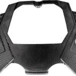 Eventuri Matte Carbon Fiber Engine Cover for C8 Audi RS6 and RS7