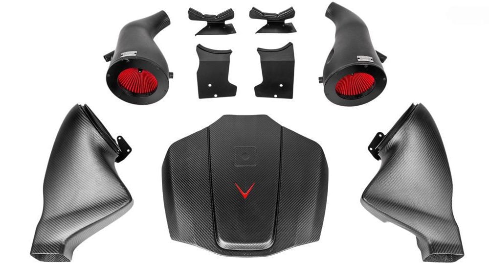 Eventuri Matte Carbon Intake System for C190 and R190 Mercedes-AMG GT / GTR / GTS