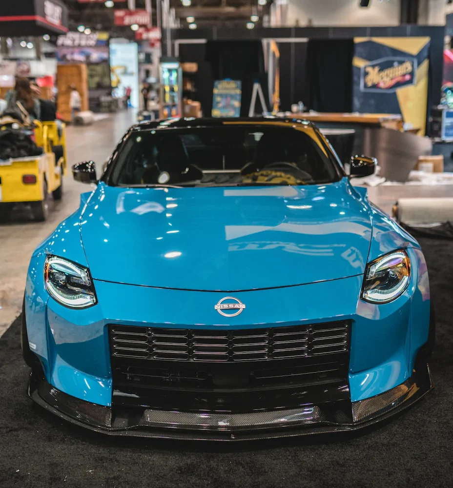 StreetHunter Designs Front Lip, Splitter for RZ34 Nissan Z Installed Front