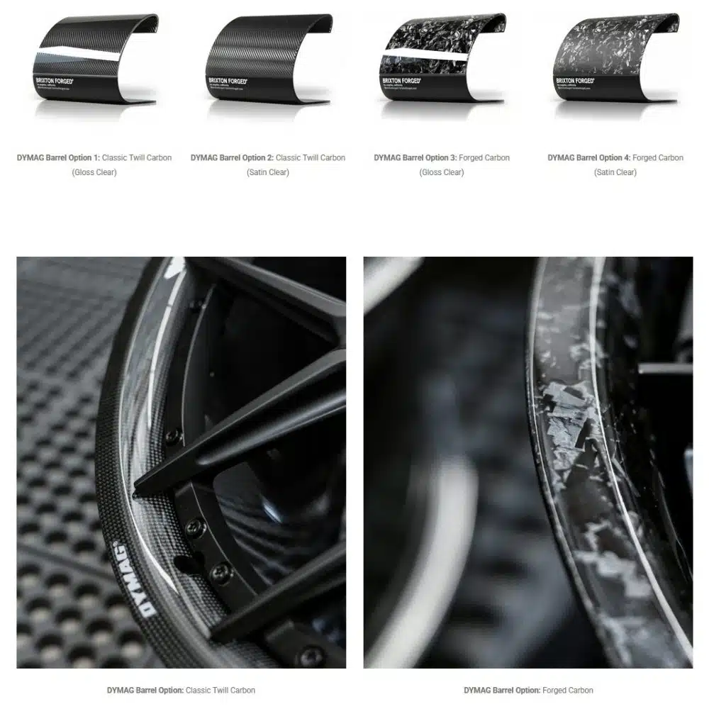 メンテナンス ODK Forged Carbon Brixton Forged Carbon+ Series FDE01 Wheel - Bulletproof Automotive