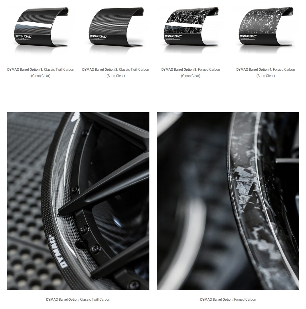 メンテナンス ODK Forged Carbon Brixton Forged Carbon+ Series TR05 Wheel - Bulletproof Automotive