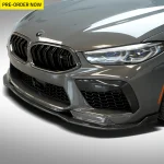 Vorsteiner VRS Aero Carbon Fiber Front Spoiler for F91 / F92 / F93 BMW M8 Installed