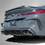 Vorsteiner VRS Aero Carbon Fiber Rear Diffuser for F91 / F92 / F93 BMW M8 Installed